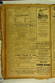 Página do jornal O Nordeste de outubro de 1922