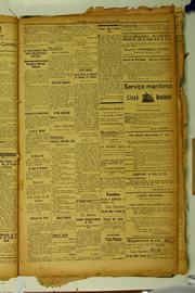 Página do jornal O Nordeste de outubro de 1922