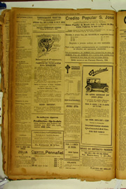 Página do jornal O Nordeste de outubro de 1922