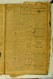 Página do jornal O Nordeste de dezembro de 1922
