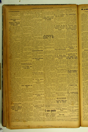 Página do jornal O Nordeste de janeiro de 1923