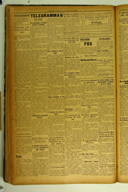 Página do jornal O Nordeste de fevereiro de 1923