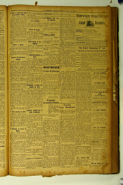 Página do jornal O Nordeste de fevereiro de 1923