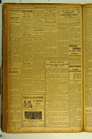 Página do jornal O Nordeste de fevereiro de 1923