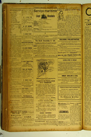Página do jornal O Nordeste de fevereiro de 1923