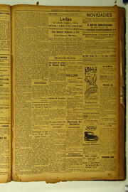Página do jornal O Nordeste de março de 1923