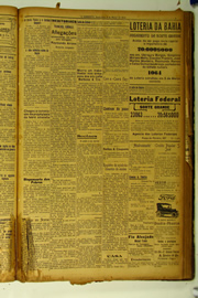 Página do jornal O Nordeste de março de 1923