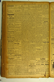 Página do jornal O Nordeste de março de 1923