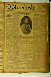 Página do jornal O Nordeste de março de 1923