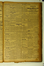 Página do jornal O Nordeste de abril de 1923