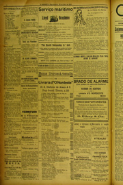 Página do jornal O Nordeste de abril de 1923