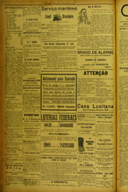 Página do jornal O Nordeste de abril de 1923