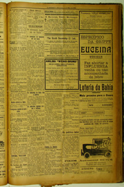 Página do jornal O Nordeste de maio de 1923
