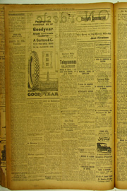 Página do jornal O Nordeste de maio de 1923