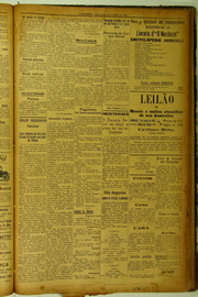 Página do jornal O Nordeste de maio de 1923