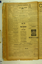 Página do jornal O Nordeste de julho de 1923
