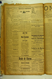 Página do jornal O Nordeste de julho de 1923