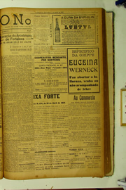 Página do jornal O Nordeste de agosto de 1923