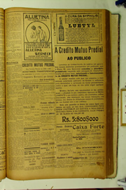 Página do jornal O Nordeste de agosto de 1923