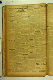 Página do jornal O Nordeste de agosto de 1923