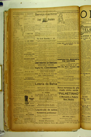 Página do jornal O Nordeste de agosto de 1923