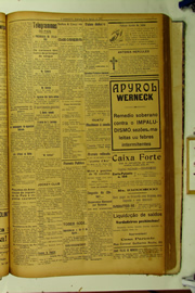 Página do jornal O Nordeste de agosto de 1923