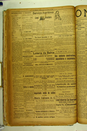 Página do jornal O Nordeste de agosto de 1923