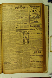 Página do jornal O Nordeste de agosto de 1923