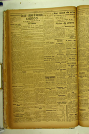 Página do jornal O Nordeste de agosto de 1923