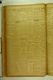Página do jornal O Nordeste de agosto de 1923
