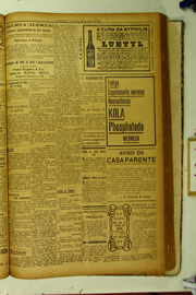 Página do jornal O Nordeste de agosto de 1923