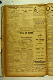 Página do jornal O Nordeste de setembro de 1923