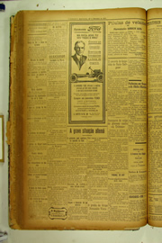 Página do jornal O Nordeste de setembro de 1923