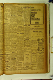 Página do jornal O Nordeste de outubro de 1923