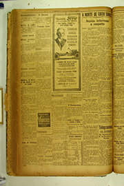 Página do jornal O Nordeste de outubro de 1923