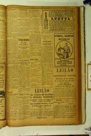 Página do jornal O Nordeste de outubro de 1923