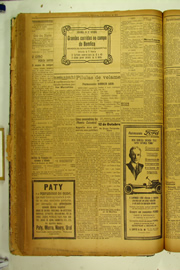 Página do jornal O Nordeste de outubro de 1923