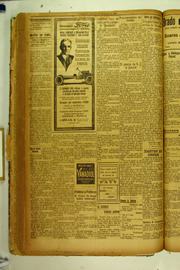 Página do jornal O Nordeste de outubro de 1923