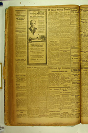 Página do jornal O Nordeste de outubro de 1923