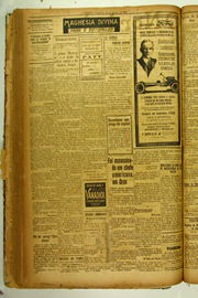 Página do jornal O Nordeste de outubro de 1923