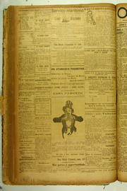 Página do jornal O Nordeste de outubro de 1923