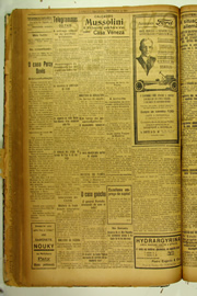 Página do jornal O Nordeste de outubro de 1923