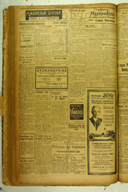 Página do jornal O Nordeste de outubro de 1923