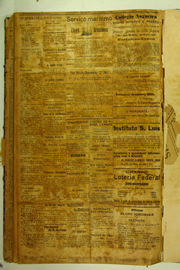 Página do jornal O Nordeste de dezembro de 1923