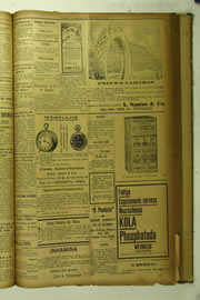 Página do jornal O Nordeste de março de 1924