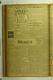 Página do jornal O Nordeste de março de 1924