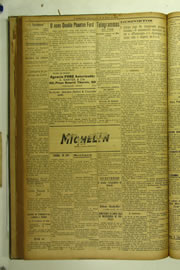Página do jornal O Nordeste de março de 1924