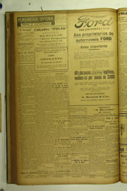 Página do jornal O Nordeste de maio de 1924