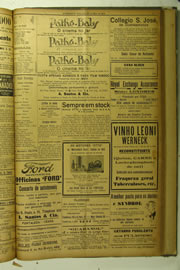 Página do jornal O Nordeste de maio de 1924