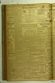 Página do jornal O Nordeste de maio de 1924